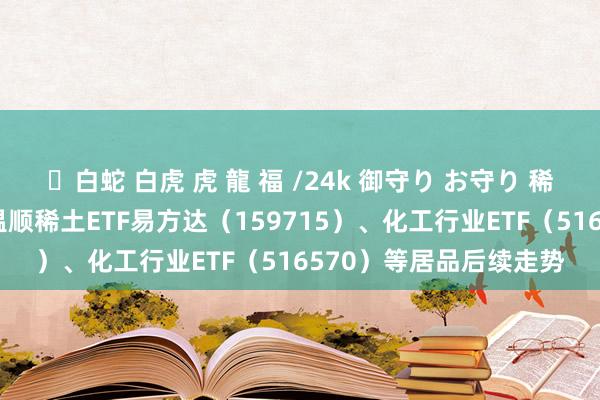 ✨白蛇 白虎 虎 龍 福 /24k 御守り お守り 稀缺资源主题指数回调 温顺稀土ETF易方达（159715）、化工行业ETF（516570）等居品后续走势